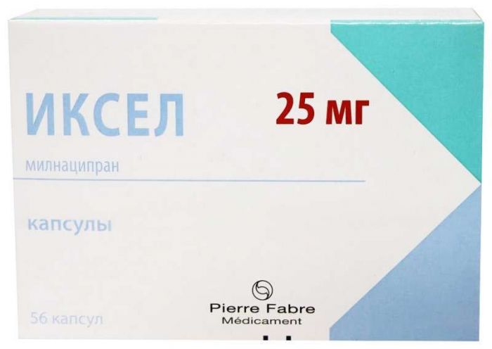 Иксел 25мг 56 шт капсулы