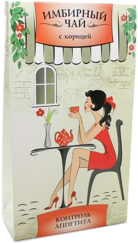 Имбирный чай с корицей 1,5г 20 шт