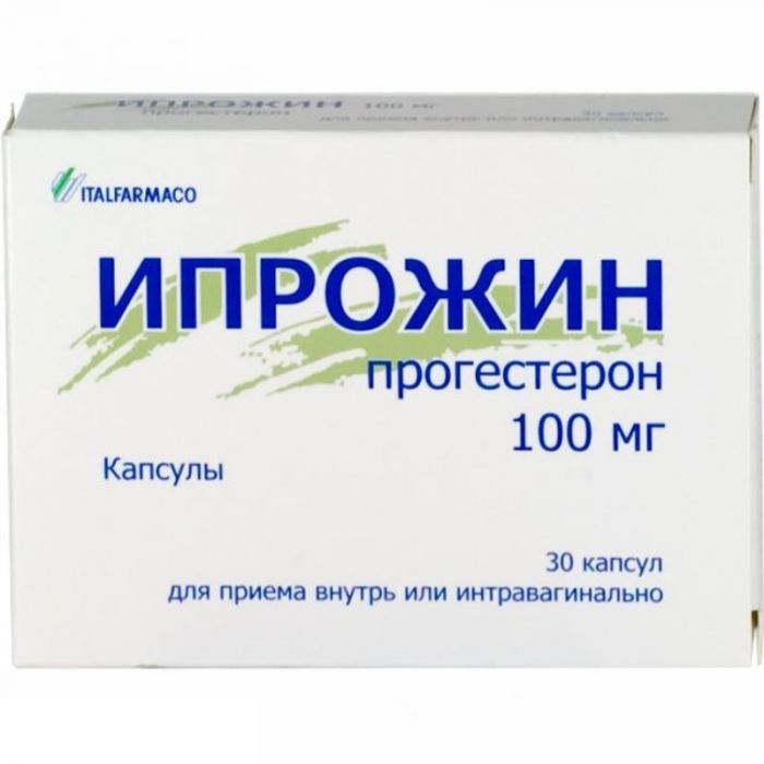Ипрожин 100мг 30 шт капсулы италфармако