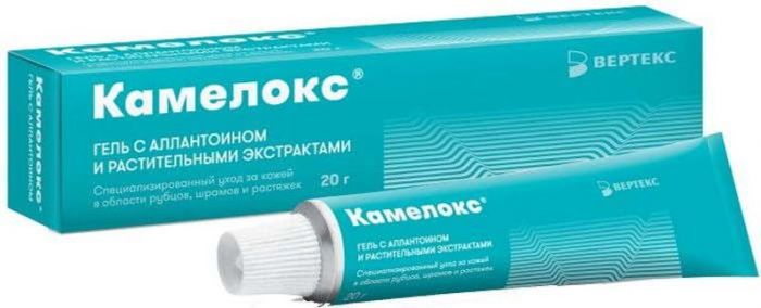 Камелокс гель с аллантоином и растительными экстрактами 20г