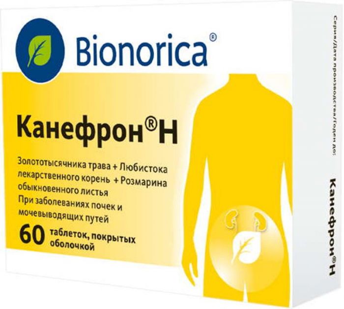 Канефрон h 60 шт таблетки покрытые оболочкой
