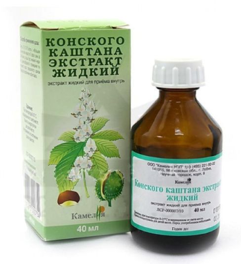 Каштан конский экстракт жидкий 40мл