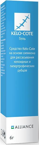 Кело-коут гель для рассасывания рубцов 6г