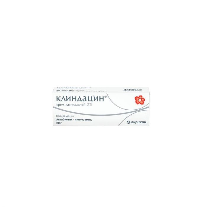 Клиндацин пролонг 2% 20г крем вагинальный