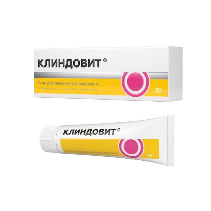 Клиндовит 1% 30г гель