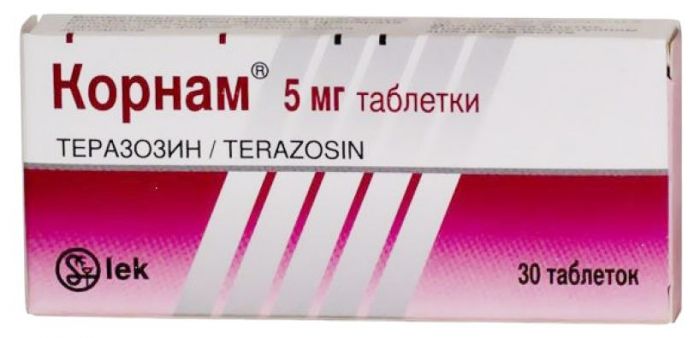 Корнам 5мг 30 шт таблетки