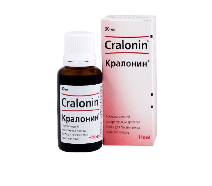 Кралонин 30мл капли гомеопатические biologische heilmittel heel gmbh