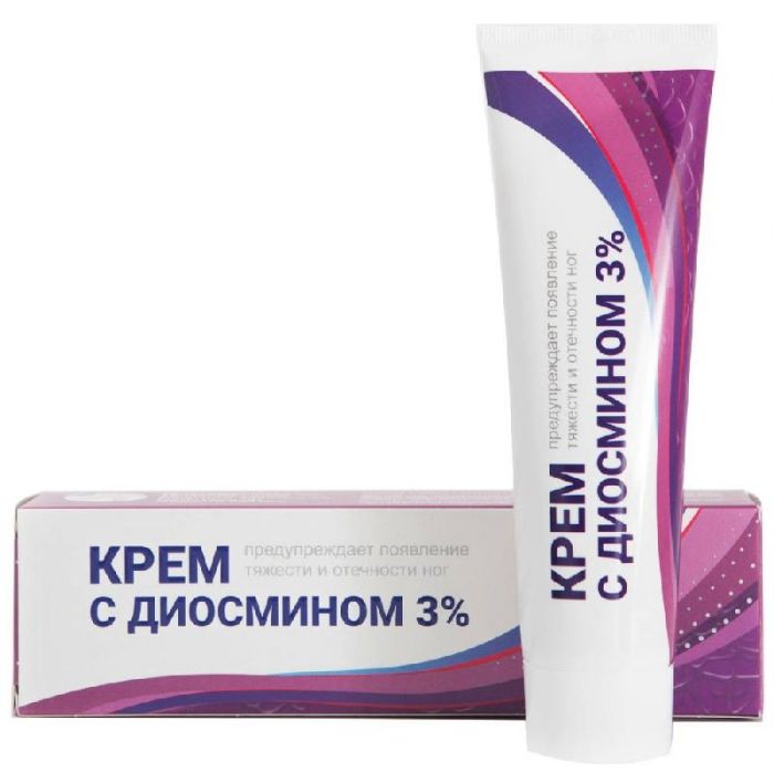 Крем для ног с 3% диосмином 100мл