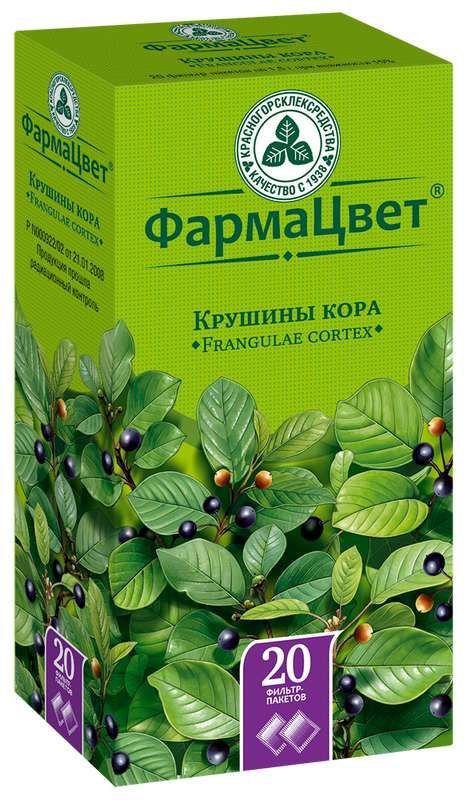 Крушина кора 20 шт фильтр-пакет
