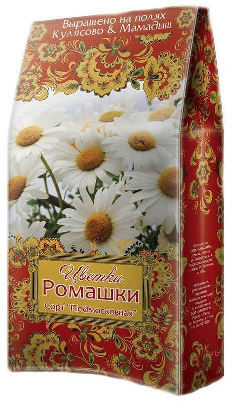 Кулясово &amp; мамадыш цветки ромашки сорт подмосковная 1,5г 20 шт