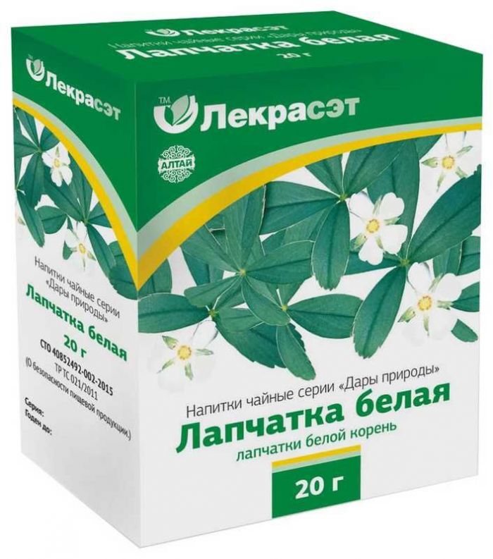 Лапчатка белая корень 20г
