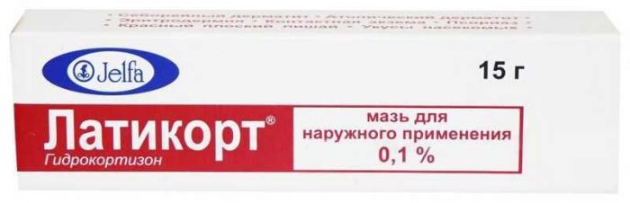 Латикорт 0,1% 15г мазь для наружного применения