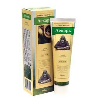 Лекарь крем для тела обезболивающий с шунгитом 50мл