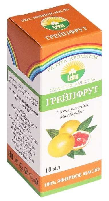 Лекус масло эфирное грейпфрут 10мл