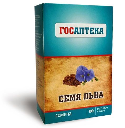 Лен семена 100г