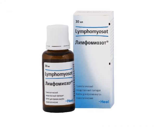 Лимфомиозот 30мл капли для приема внутрь biologische heilmittel heel gmbh