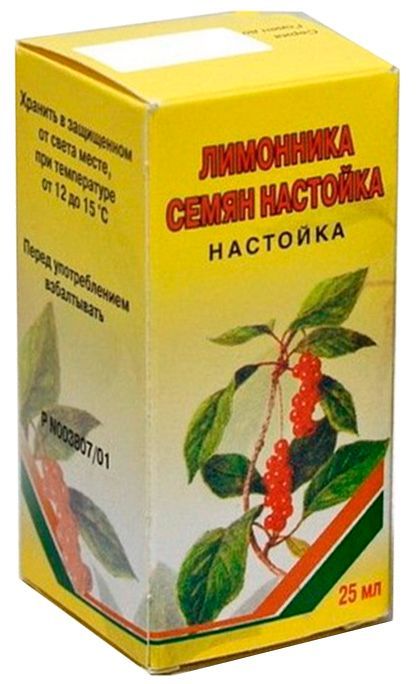 Лимонника семян настойка 25мл