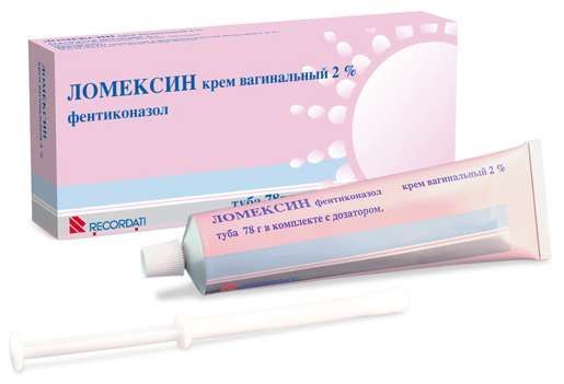 Ломексин 2% 78г крем для вагинального и наружного применения
