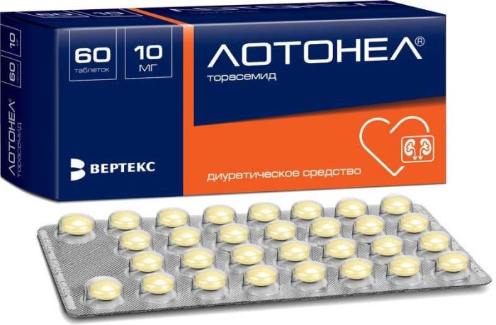 Лотонел 10мг 60 шт таблетки