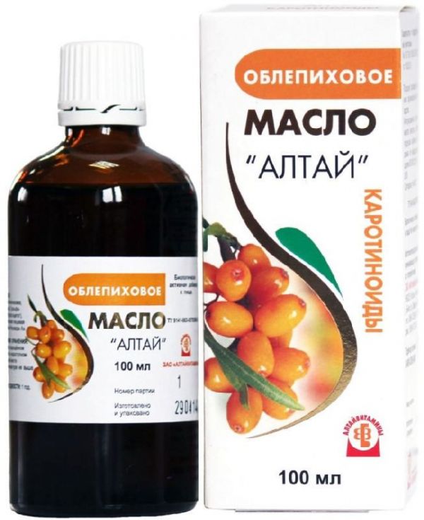 Масло облепиховое 100мл масло