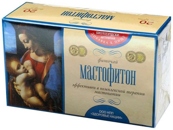 Мастофитон чай 2г 20 шт фильтр-пакет