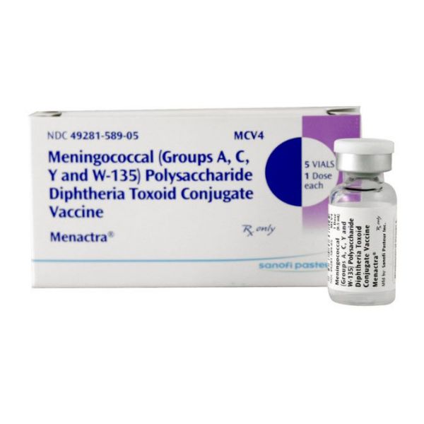 Менактра 1 доза (0,5мл) 1 шт раствор внутримышечное введение