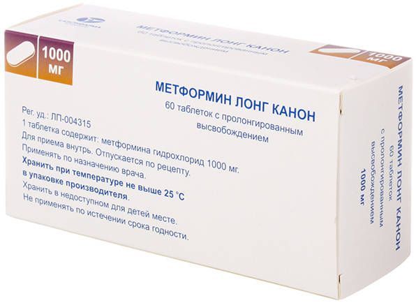 Метформин Канон 500 Мг Купить