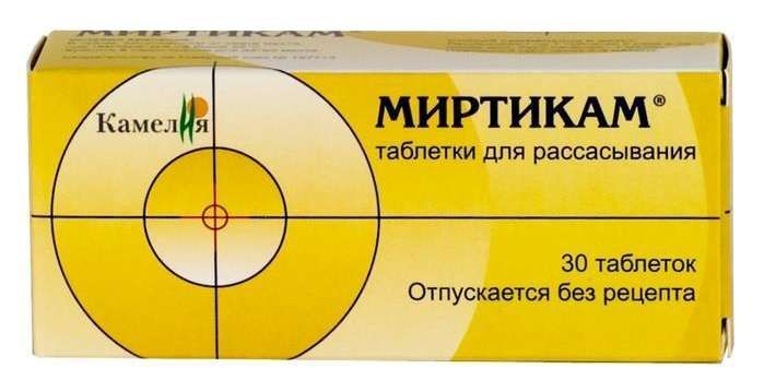 Миртикам 30 шт таблетки для рассасывания