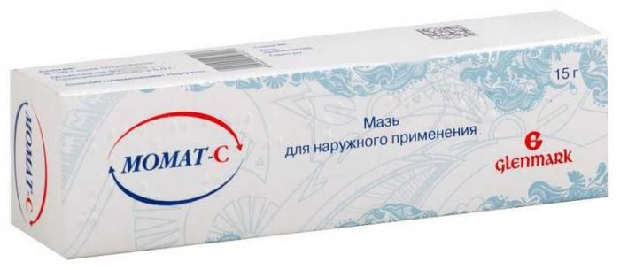 Момат-с 0,1% 15г мазь для наружного применения