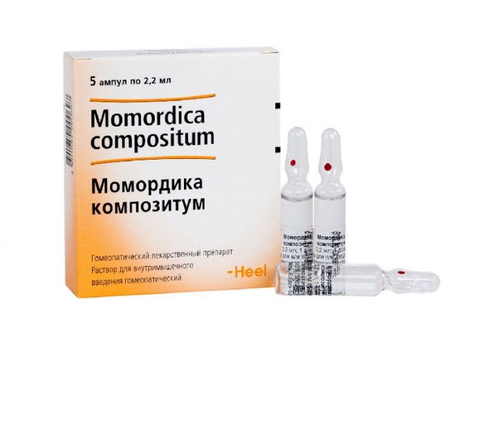 Момордика композитум 2,2мл 5 шт раствор ампулы biologische heilmittel heel gmbh