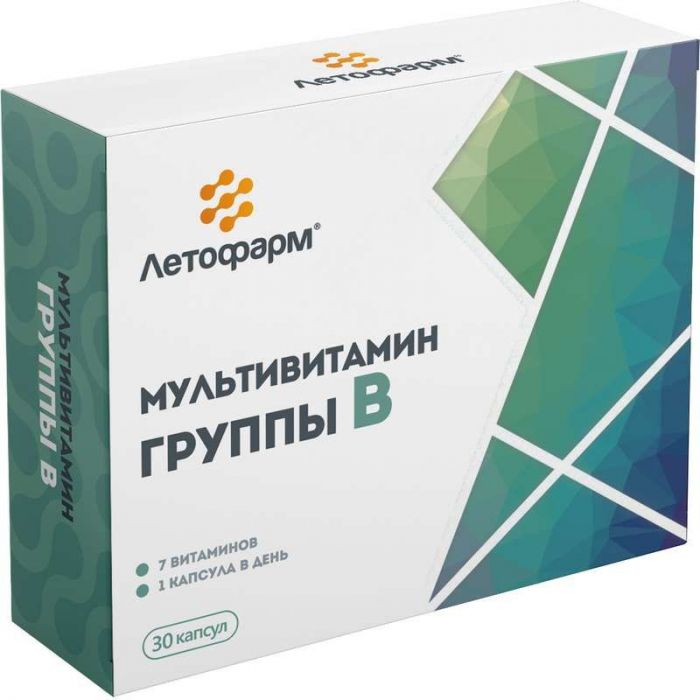 Мультивитамин группы в капсулы 400мг 30 шт