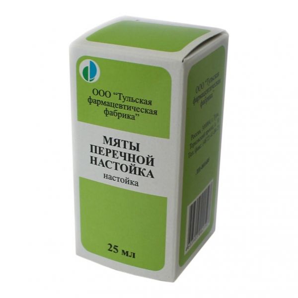 Мята перечная 25мл настойка