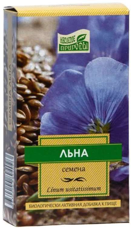 Наследие природы льна семена 100г