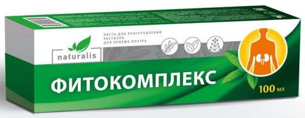 Натуралис фитокомплекс паста для приготовления раствора для приема внутрь 100мл