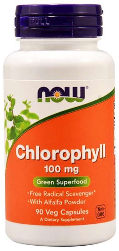 Нау фудс хлорофилл капсулы 90 шт