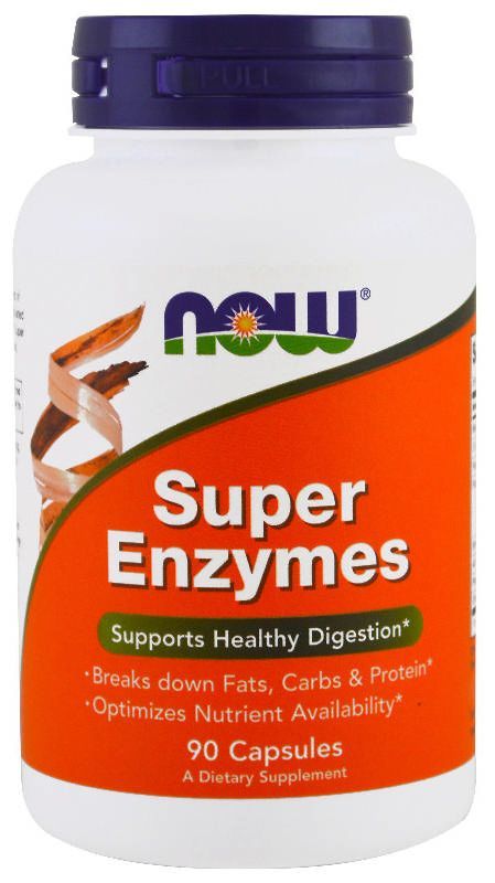 Нау фудс суперэнзимы капсулы 90 шт
