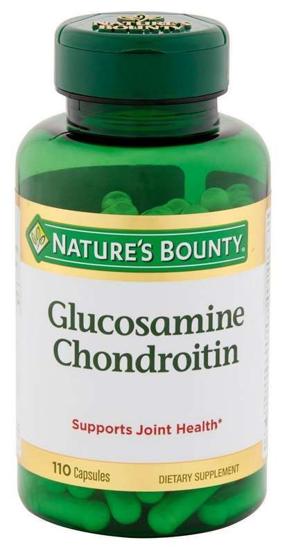 Нэйчес баунти капсулы глюкозамин-хондроитин 110 шт