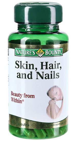 Нэйчес баунти капсулы кожи волосы ногти 60 шт