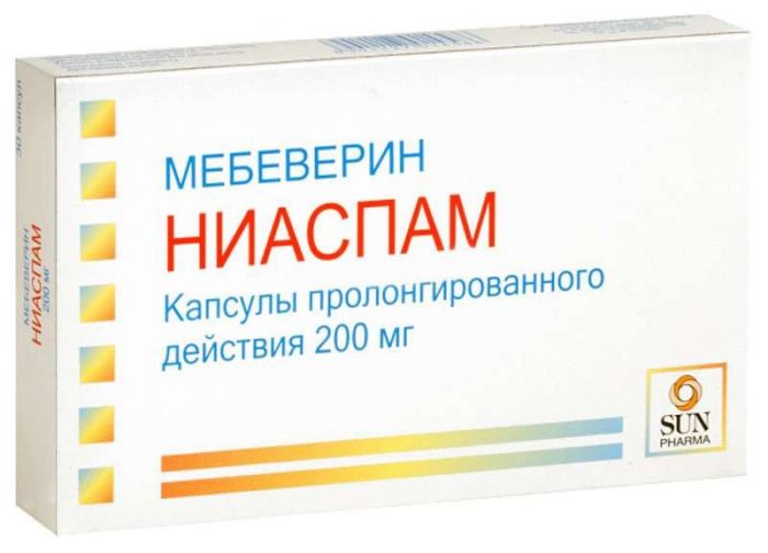 Ниаспам 200мг 30 шт капсулы пролонгированного действия