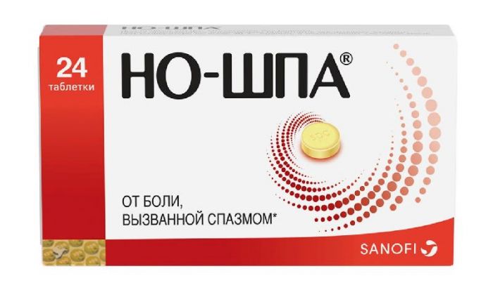 Но-шпа 40мг 24 шт таблетки