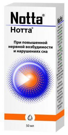 Нотта 50мл капли для приема внутрь