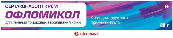 Офломикол 2% 20г крем для наружного применения