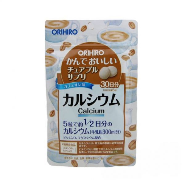Орихиро кальций плюс витамин д со вкусом кофе таблетки 150 шт