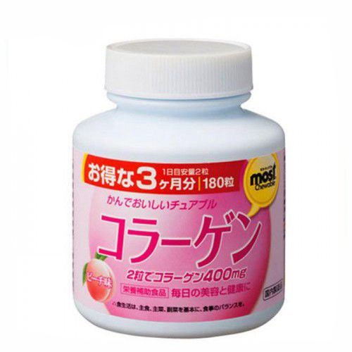 Орихиро коллаген со вкусом персика таблетки 180 шт