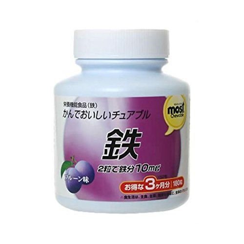 Орихиро железо со вкусом сливы таблетки 180 шт