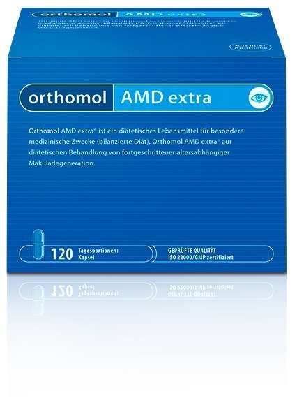Ортомоль амд экстра капсулы 120 шт