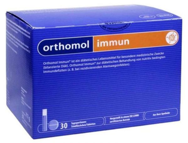 Ортомол иммун флакон с жидкостью + таблетки 30 шт