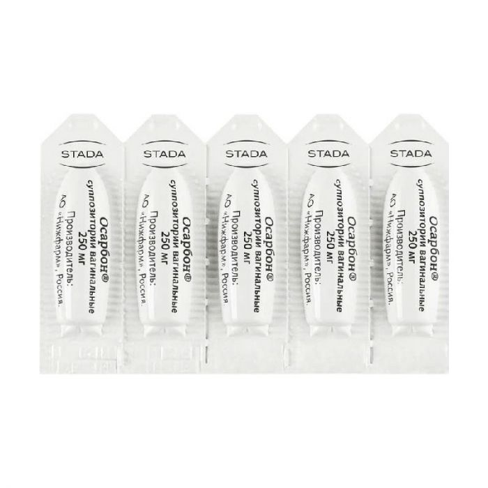 Осарбон 250мг 10 шт суппозитории вагинальные