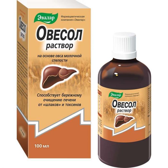 Овесол раствор 100мл эвалар