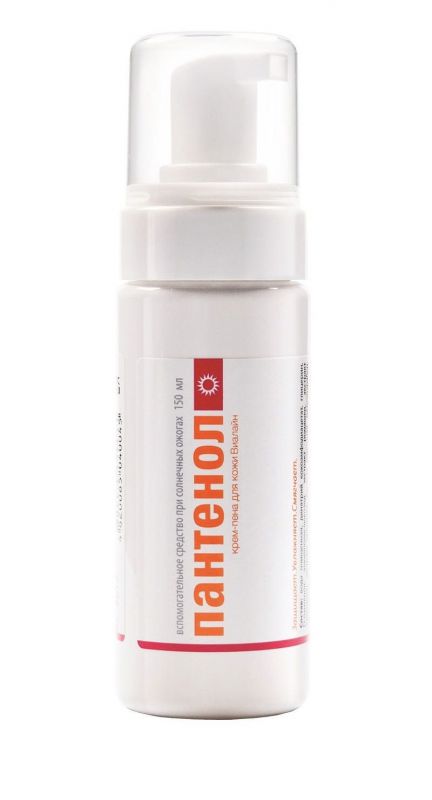 Пантенол виалайн крем-пена 150мл